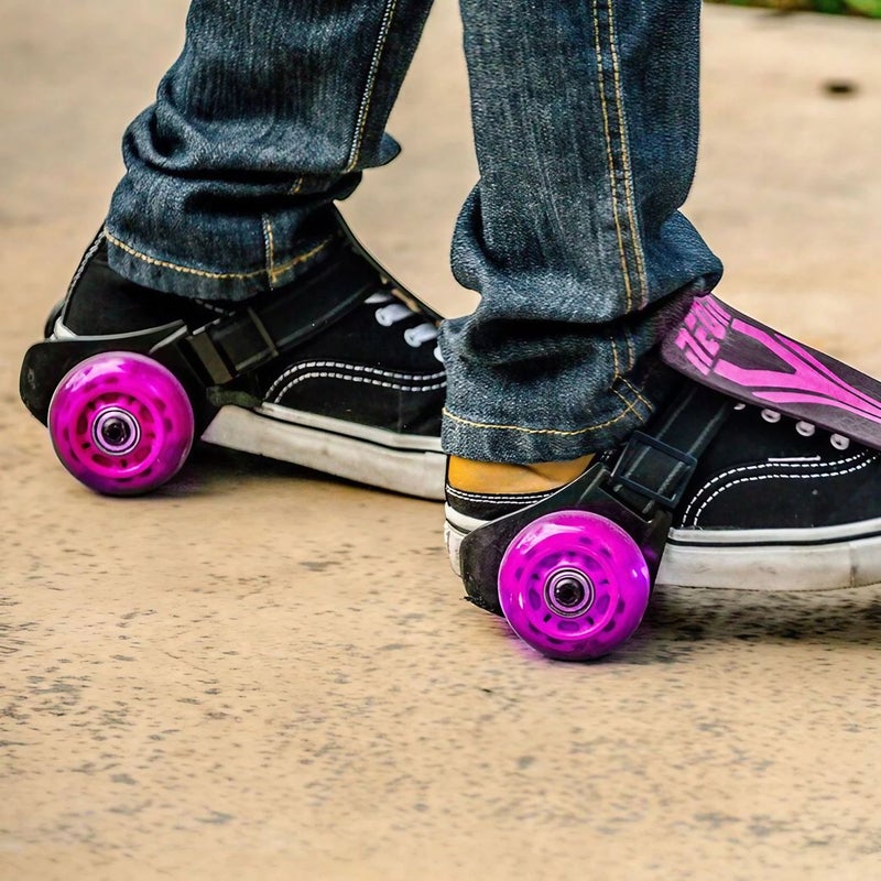Neon Street Roller Skates (Pink) - Image 2